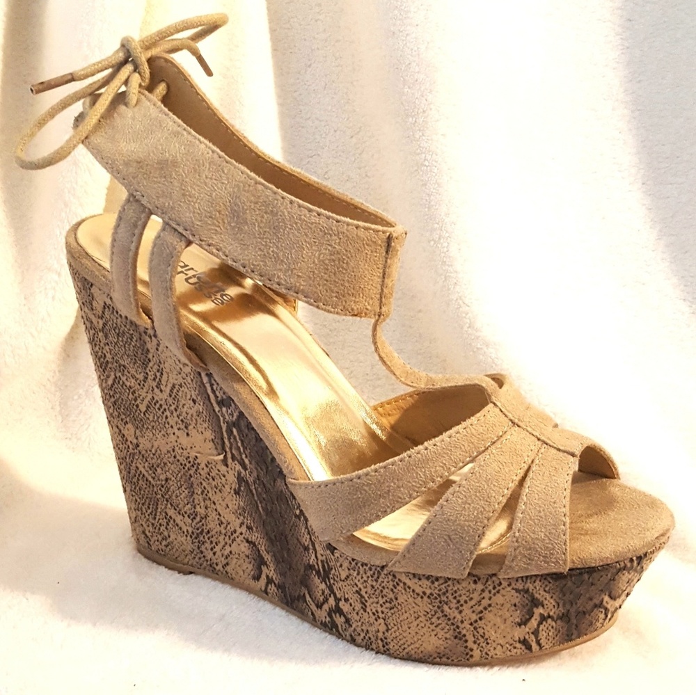 Charlotte Russe Platform Wedges